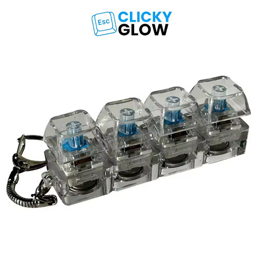 ClickyGlow Fidget Keychain™