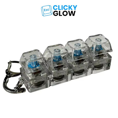 ClickyGlow Fidget Keychain™