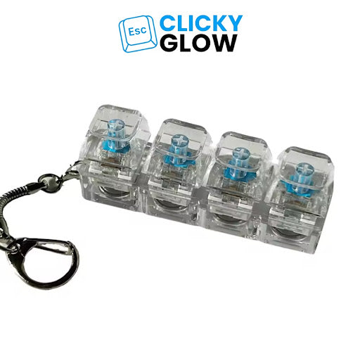 ClickyGlow Fidget Keychain™